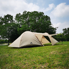 Waterproof Family Camping Tent with Aluminum Poles Outdoor Shelter