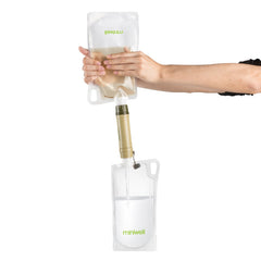 Portable Outdoor Emergency Water Filter for Camping Survival Adventures