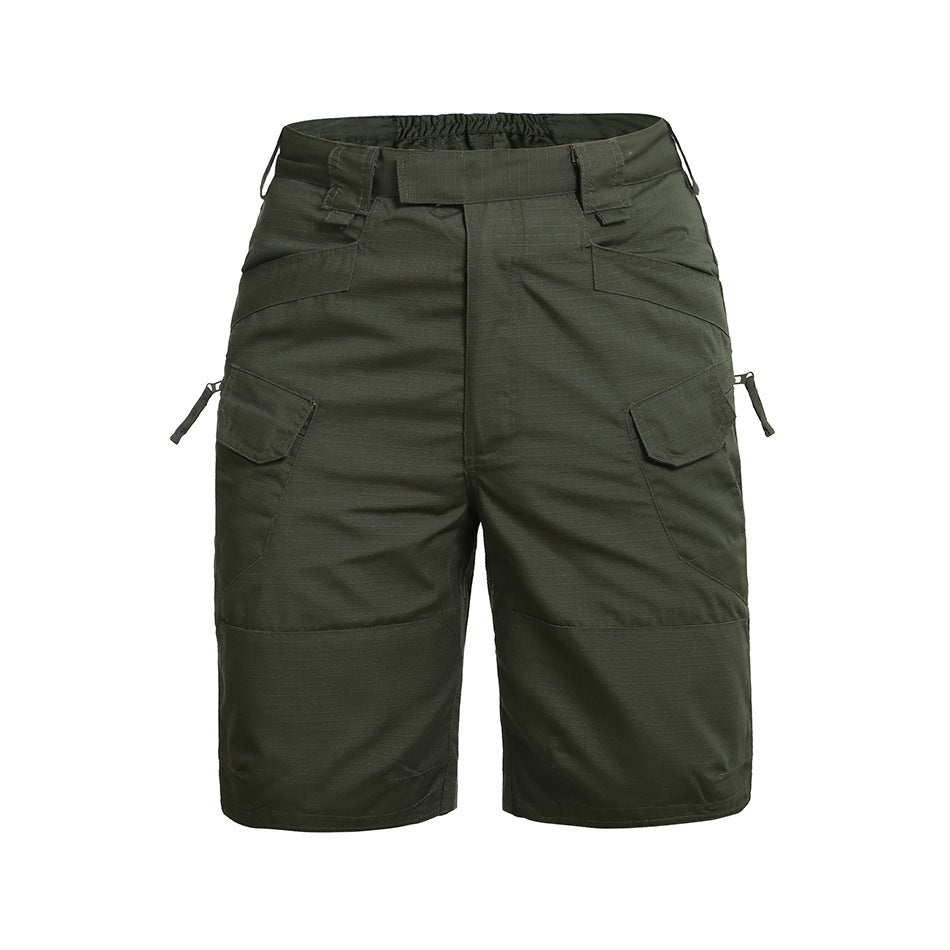 Men's Outdoor Sports Workwear Shirt and Shorts Set