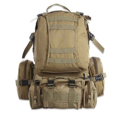50L Molle Tactical Outdoor Backpack Waterproof Hiking Rucksack
