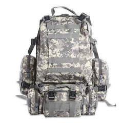 50L Molle Tactical Outdoor Backpack Waterproof Hiking Rucksack