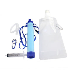 Emergency Water Filter for Survival and Outdoor Hydration Needs