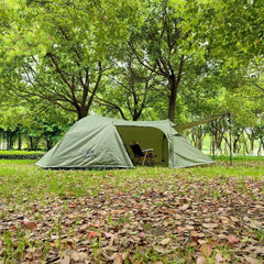 Waterproof Family Camping Tent with Aluminum Poles Outdoor Shelter