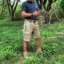 Men's Outdoor Sports Workwear Shirt and Shorts Set
