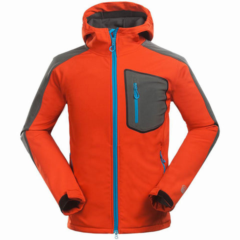 Men's Outdoor Soft Shell Mountaineering Sports Leisure Jacket