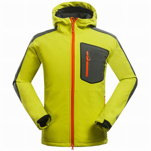 Men's Outdoor Soft Shell Mountaineering Sports Leisure Jacket