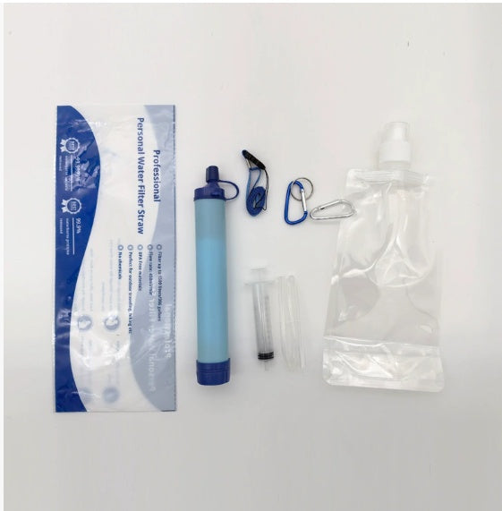 Emergency Water Filter for Survival and Outdoor Hydration Needs