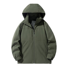 Men's Lightweight Windproof Waterproof Outdoor Jacket for Hiking