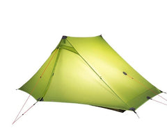 Ultralight Pole-Free Pyramid Two-Person Camping Tent Outdoor Shelter