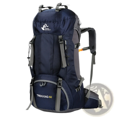 60L Durable Hiking Backpack for Trekking Mountaineering Adventures