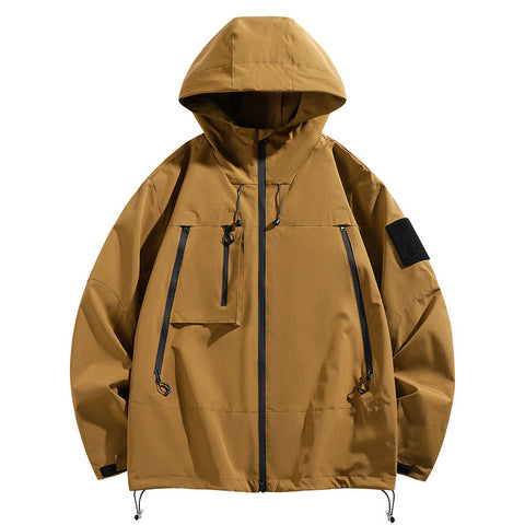 Couples Outdoor Jacket Windproof Lightweight Coat for Men Women