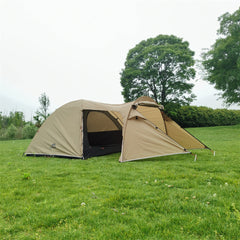 Waterproof Family Camping Tent with Aluminum Poles Outdoor Shelter