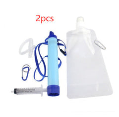 Emergency Water Filter for Survival and Outdoor Hydration Needs