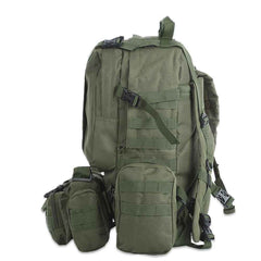 50L Molle Tactical Outdoor Backpack Waterproof Hiking Rucksack