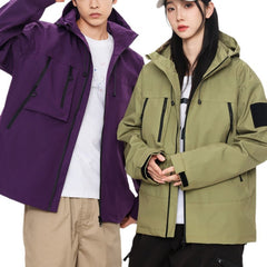 Couples Outdoor Jacket Windproof Lightweight Coat for Men Women