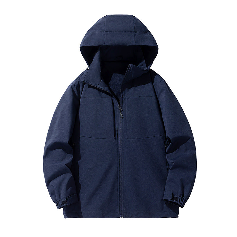 Men's Lightweight Windproof Waterproof Outdoor Jacket for Hiking