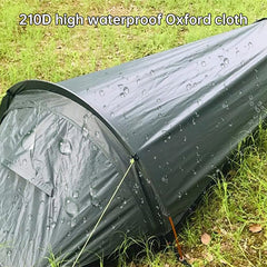Lightweight Single-Person Camping Tent for Hiking and Travel
