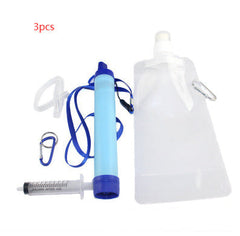 Emergency Water Filter for Survival and Outdoor Hydration Needs