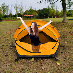 Lightweight Single-Person Camping Tent for Hiking and Travel