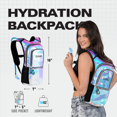 Medium Hydration Pack Backpack for Outdoor Sports Adventures