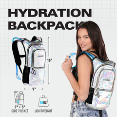 Medium Hydration Pack Backpack for Outdoor Sports Adventures