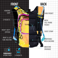 Medium Hydration Pack Backpack for Outdoor Sports Adventures