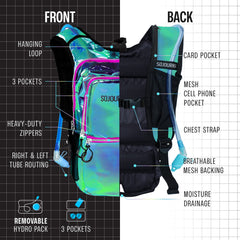 Medium Hydration Pack Backpack for Outdoor Sports Adventures