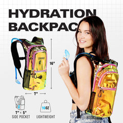 Medium Hydration Pack Backpack for Outdoor Sports Adventures