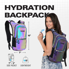 Medium Hydration Pack Backpack for Outdoor Sports Adventures