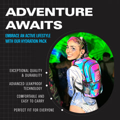 Medium Hydration Pack Backpack for Outdoor Sports Adventures