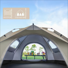 3-4 Person Instant Pop-Up Waterproof Camping Tent Portable