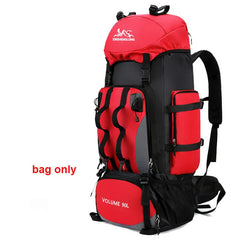 90L Waterproof Hiking Backpack Large Capacity Trekking Rucksack