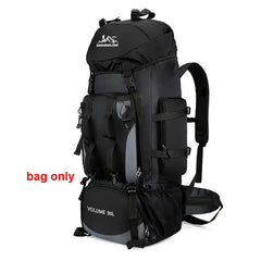 90L Waterproof Hiking Backpack Large Capacity Trekking Rucksack