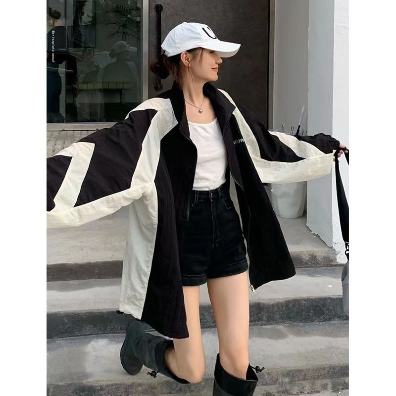 Women's Retro Sun Protection Outdoor Workwear Lightweight Jacket Coat