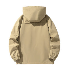 Men's Lightweight Windproof Waterproof Outdoor Jacket for Hiking