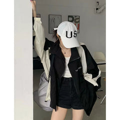 Women's Retro Sun Protection Outdoor Workwear Lightweight Jacket Coat