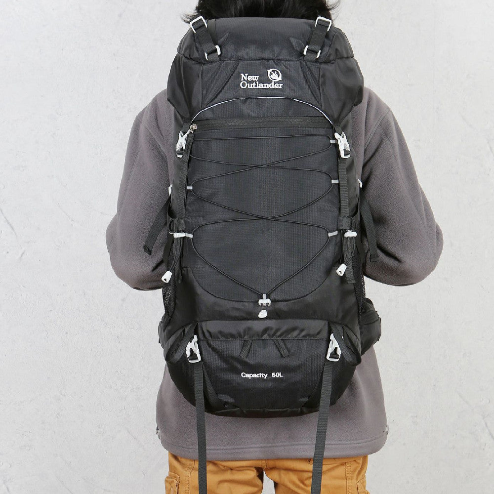 Large Capacity Outdoor Mountaineering Backpack for Camping Hiking Travel