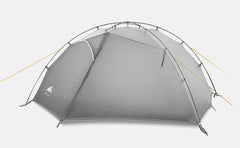 Double-Layer Silicone-Coated Two-Person Outdoor Camping Tent Waterproof