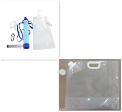 Emergency Water Filter for Survival and Outdoor Hydration Needs