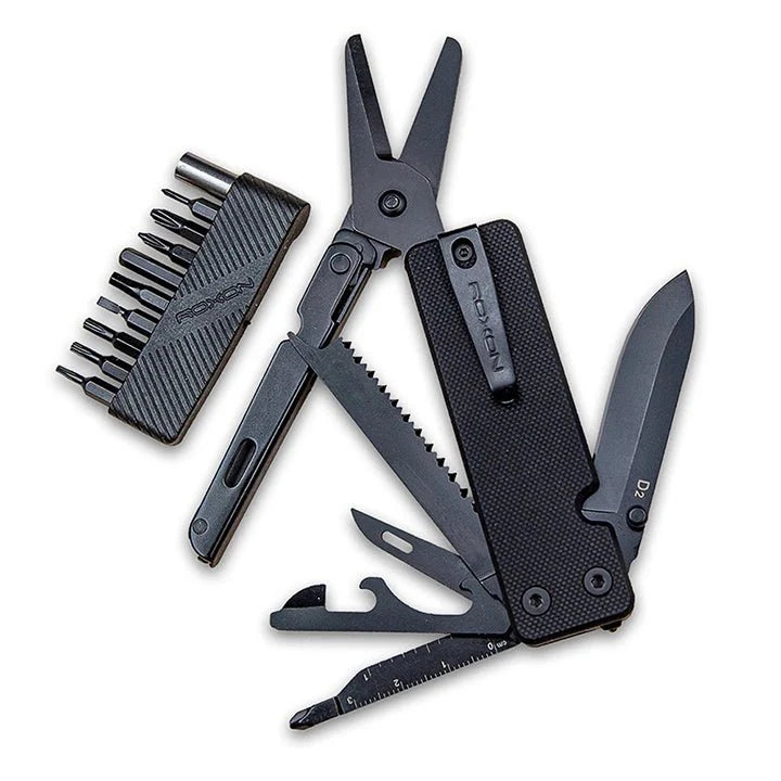 Noir Everyday Carry Multitool Compact Utility Tool