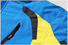 Men's Waterproof Fleece Ski Jacket with Detachable Hood