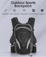 10L Waterproof Cycling Hydration Backpack for Hiking Adventures