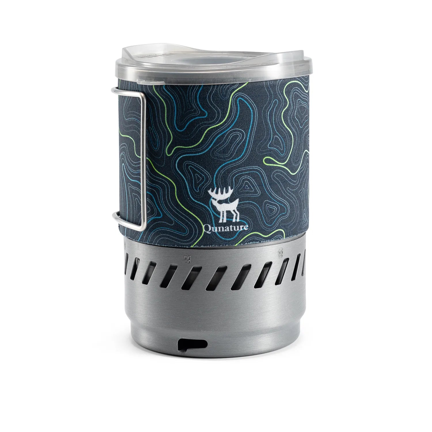 Integrated Heat Collection Camping Stove System for Outdoor Adventures