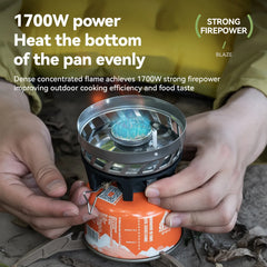 Integrated Heat Collection Camping Stove System for Outdoor Adventures