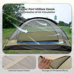 Two-Person Easy Setup Rainproof Camping Tent Outdoor Shelter