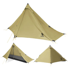 Ultralight Poleless One-Person Rainproof Easy Setup Tent Outdoor