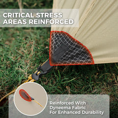 Ultralight Poleless One-Person Rainproof Easy Setup Tent Outdoor