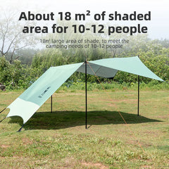 Waterproof UPF50+ Canopy Sun Shelter Camping Tent Outdoor