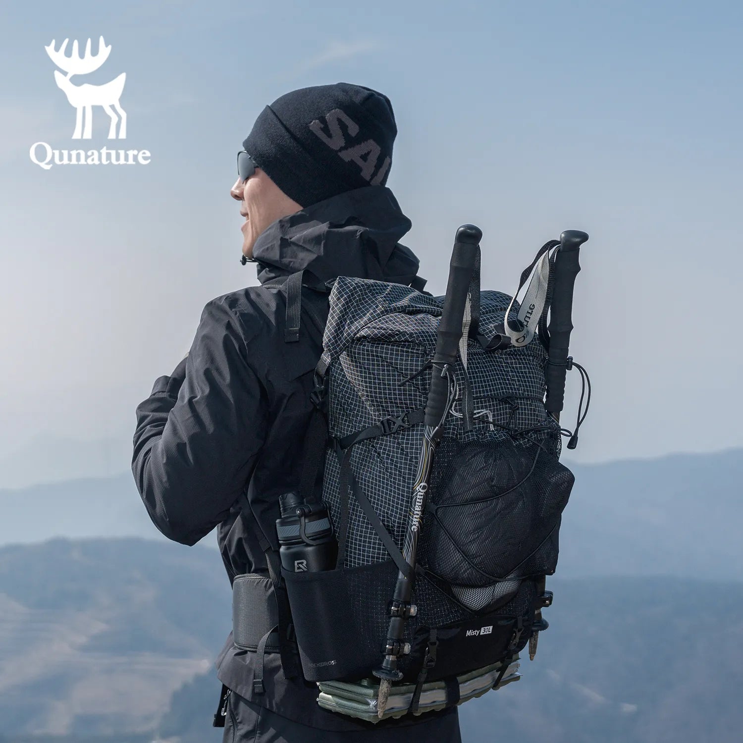 30-35L Lightweight Waterproof Hiking Backpack Outdoor Daypack
