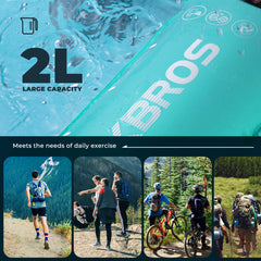 2L Hydration Bladder for Hiking Running Cycling Adventures